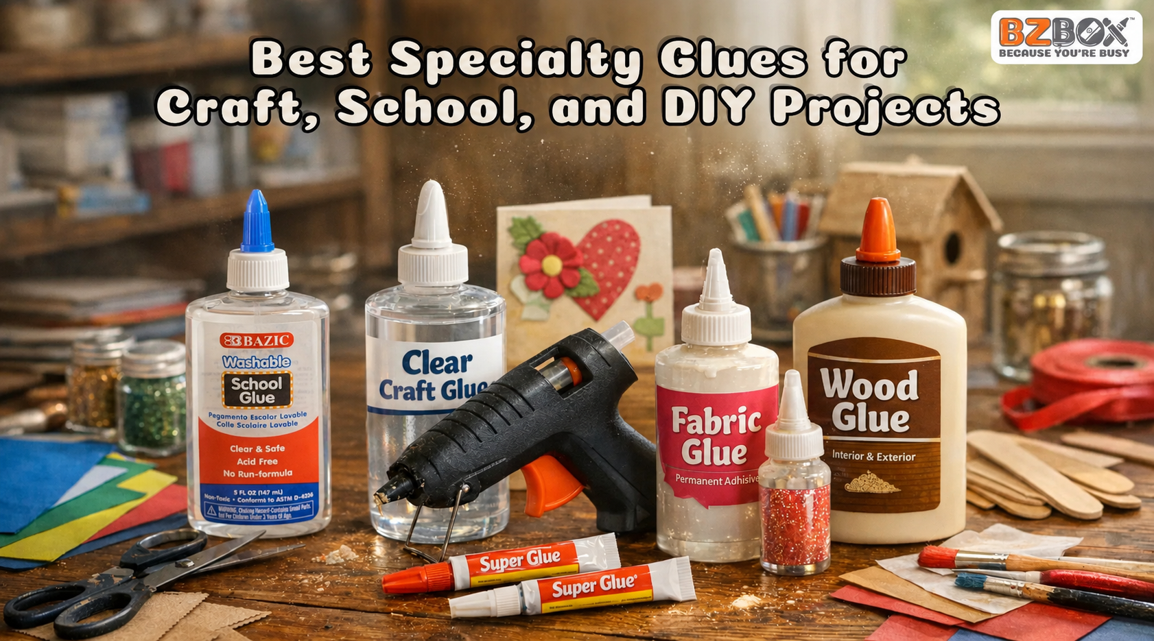 Best Specialty Glues for Craft, School, and DIY Projects