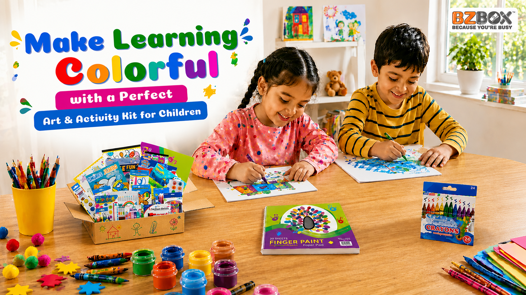 Make Learning Colorful with a Perfect Art & Activity Kit for Children