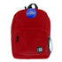 17" Burgundy Classic Backpack - Bazicstore