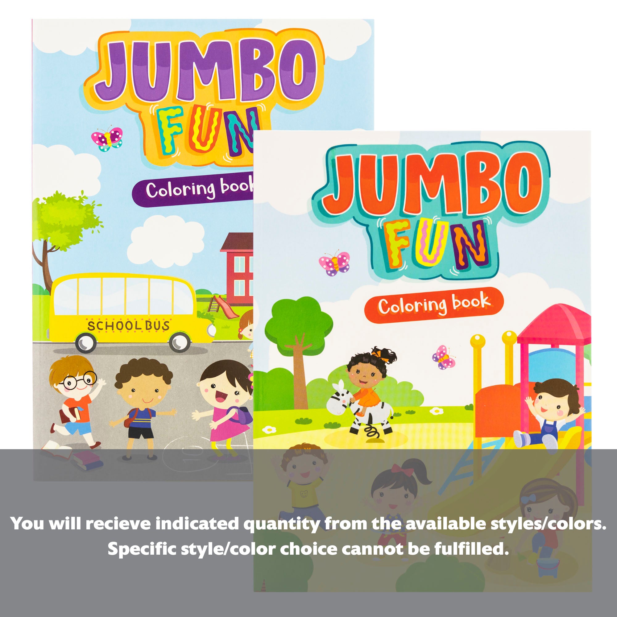 JUMBO Fun Coloring & Activity Book - BZBox