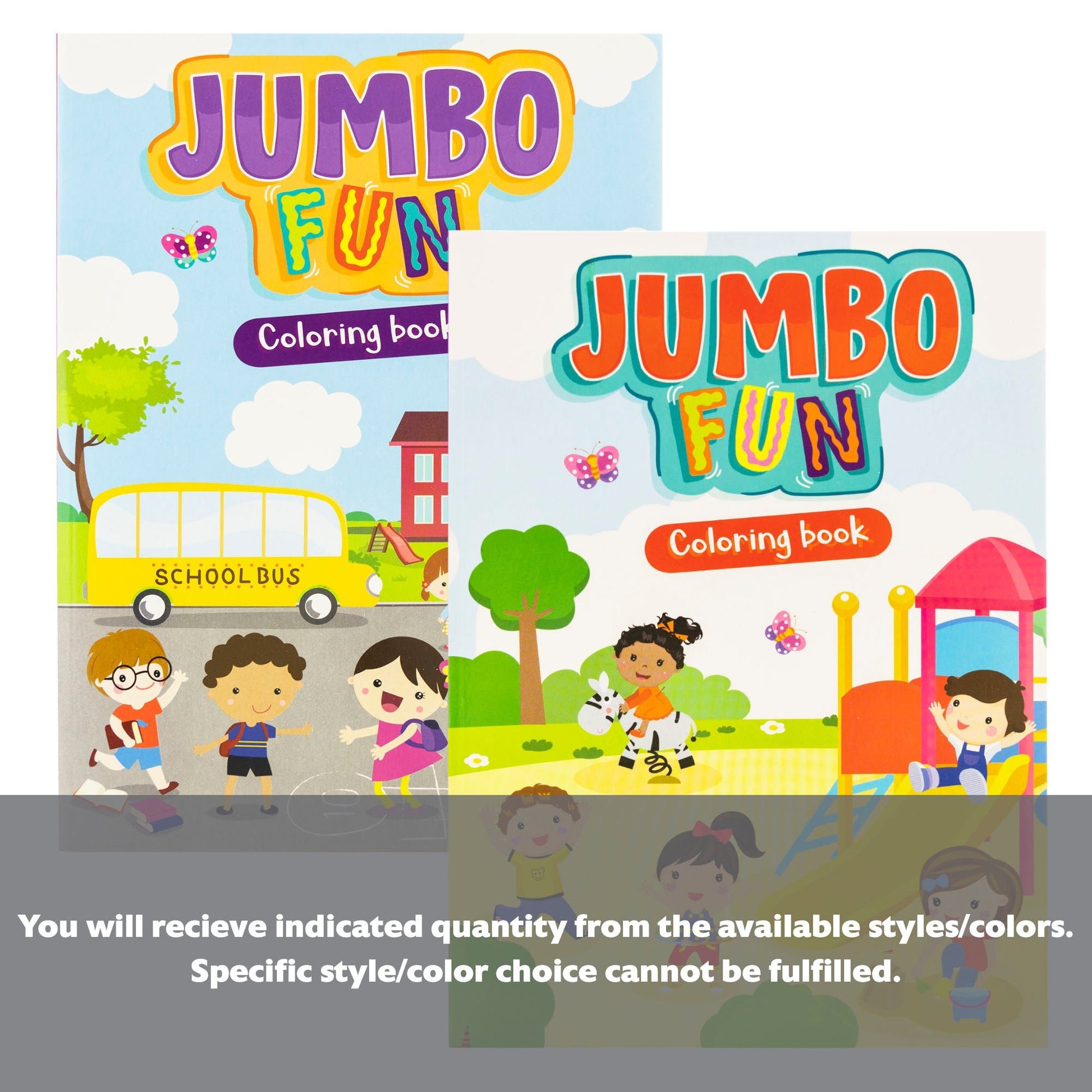 JUMBO Fun Coloring & Activity Book - BZBox