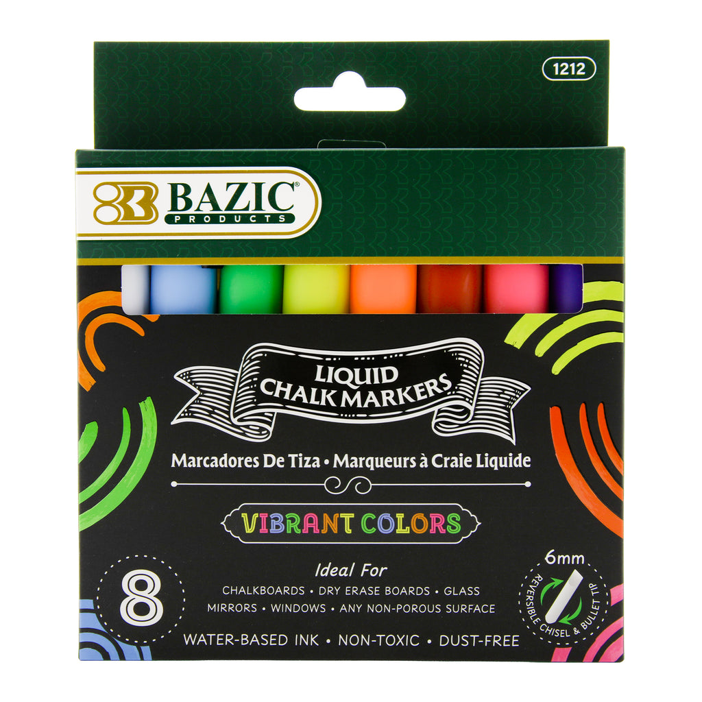 Liquid Chalk Markers (8/Pack)