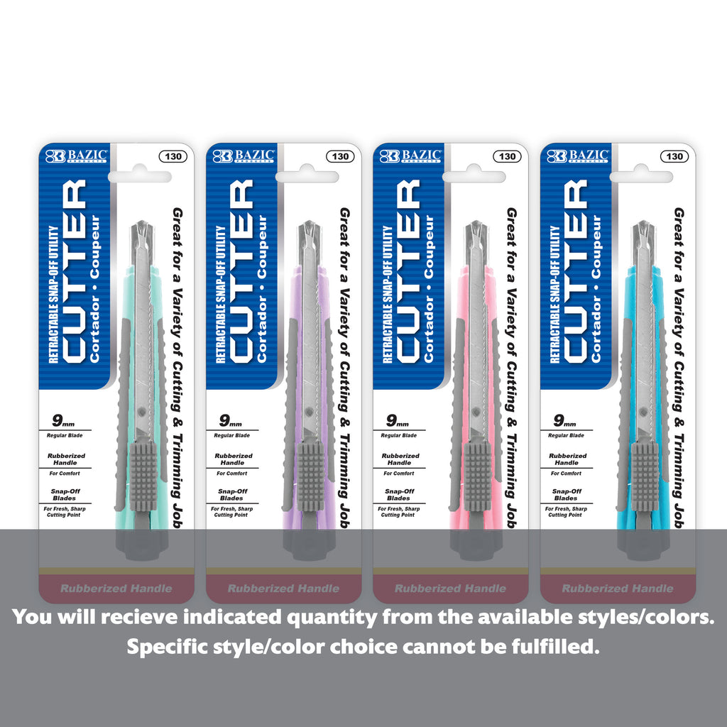 9 mm Snap-Off Cutter w/ Cushion Grip