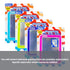 BZ mini locker accessories and organizer kit with six home office cases, ideal for storage and organization.