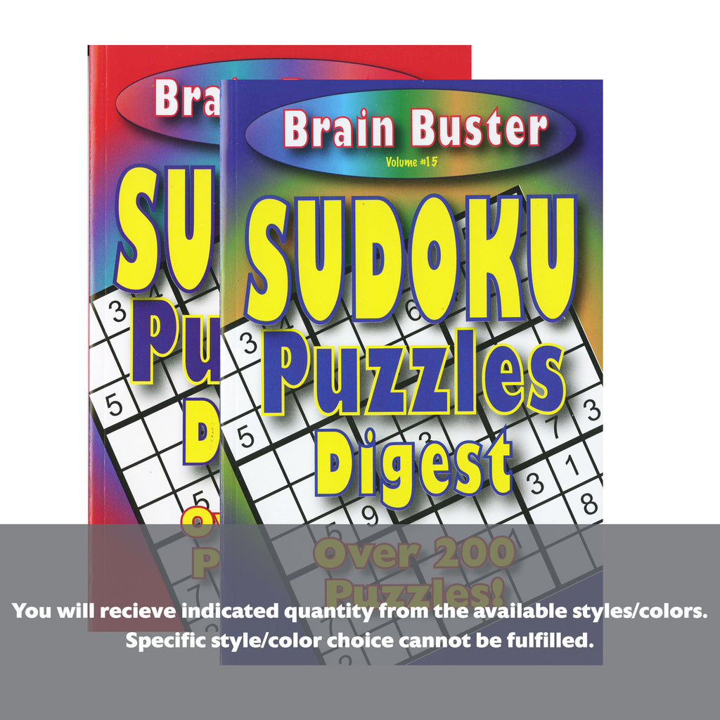 Brain Teasing Sudoku Puzzle Book Digest Size