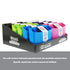 BZ mini locker accessories and organizer kit with six home office cases, compact storage solutions for organization.