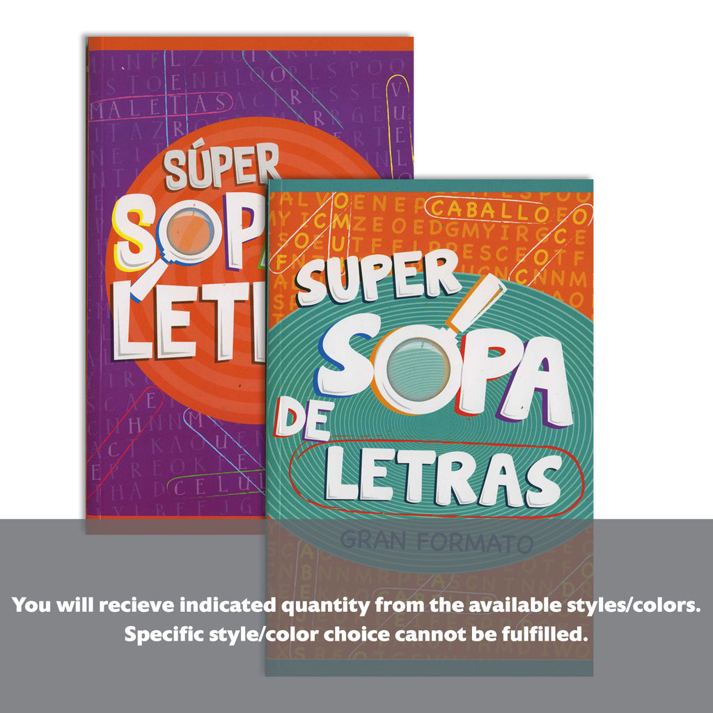 Spanish Big Print Find-A-Word II Digest Puzzle Books