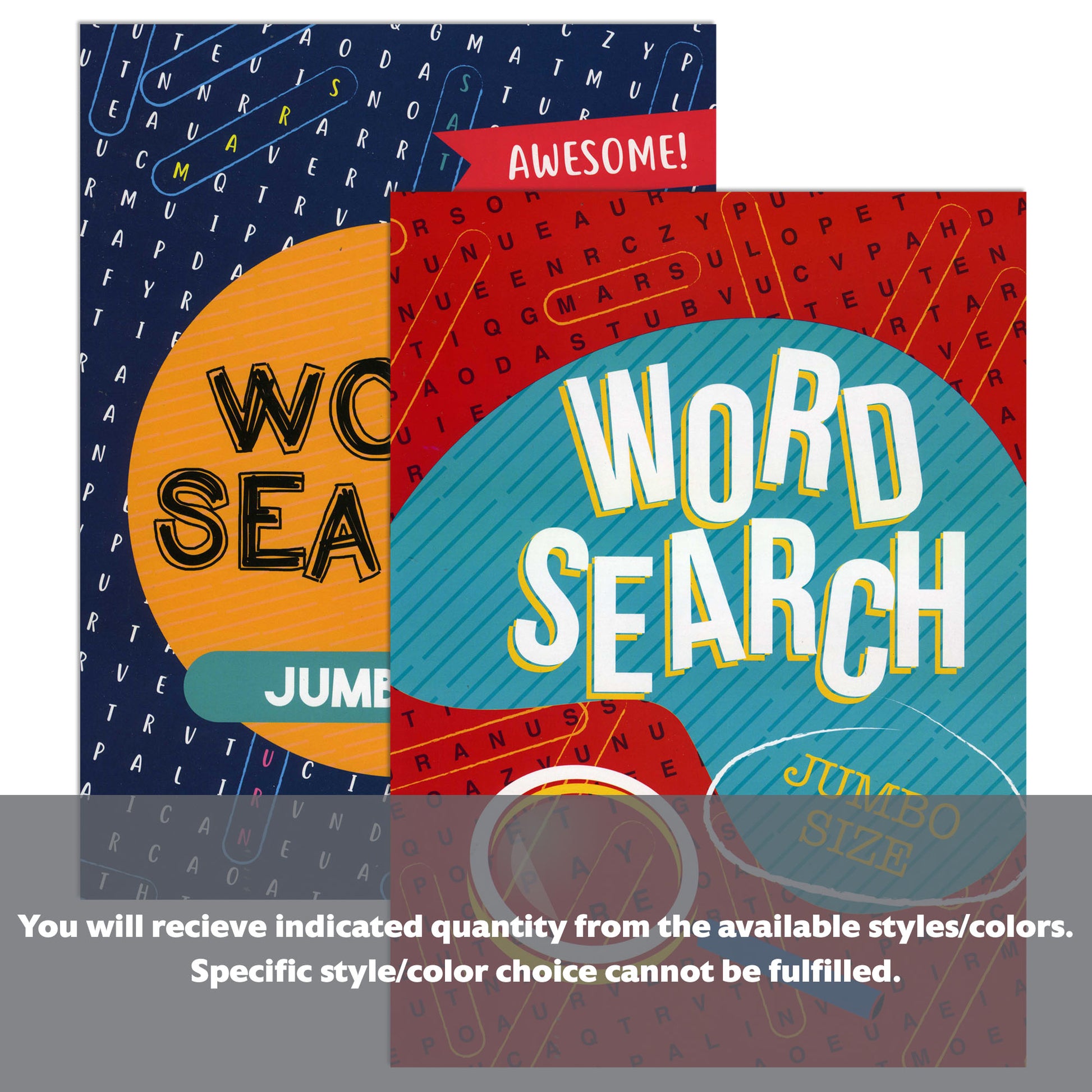 Jumbo Print Find A Word Puzzle