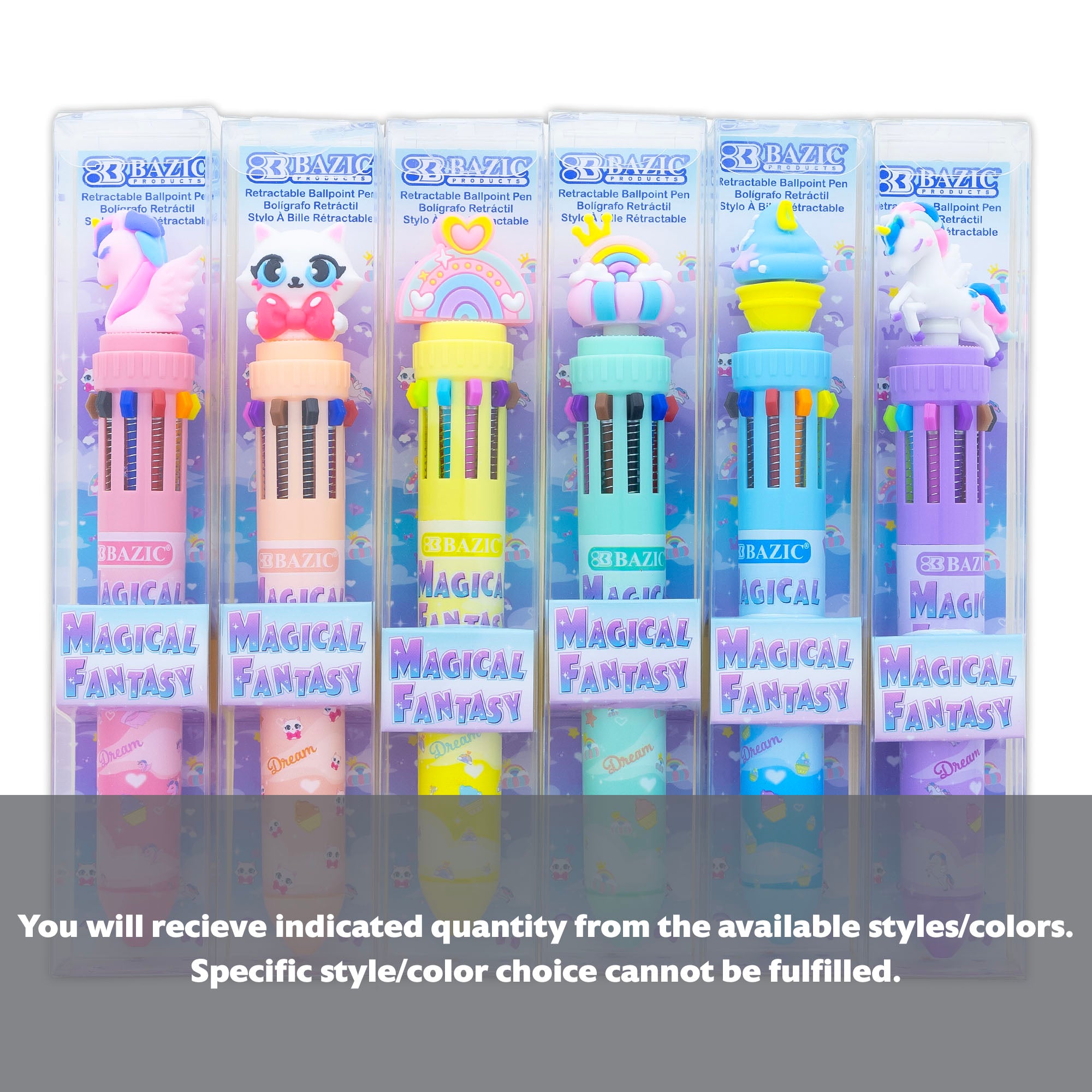 Magical Fantasy Series 10-Color Pen