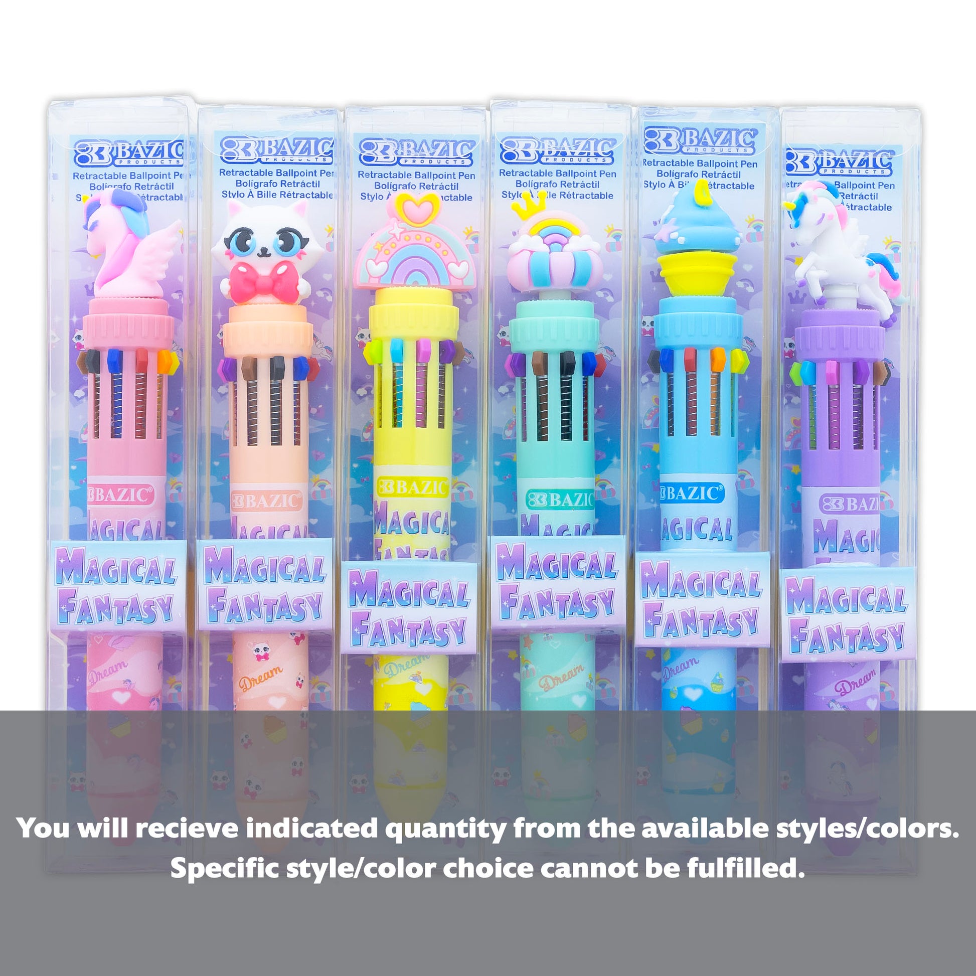 Magical Fantasy Series 10-Color Pen
