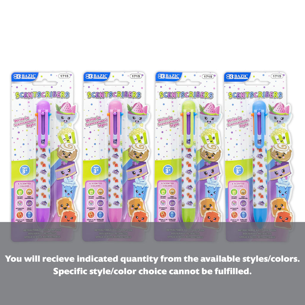 Scentscribers Scented 6-Color Pen