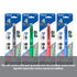 Bazicstore 2-in-1 mechanical pencil and 4-color pen with cushion grip, versatile writing tool for convenient multi-color use.
