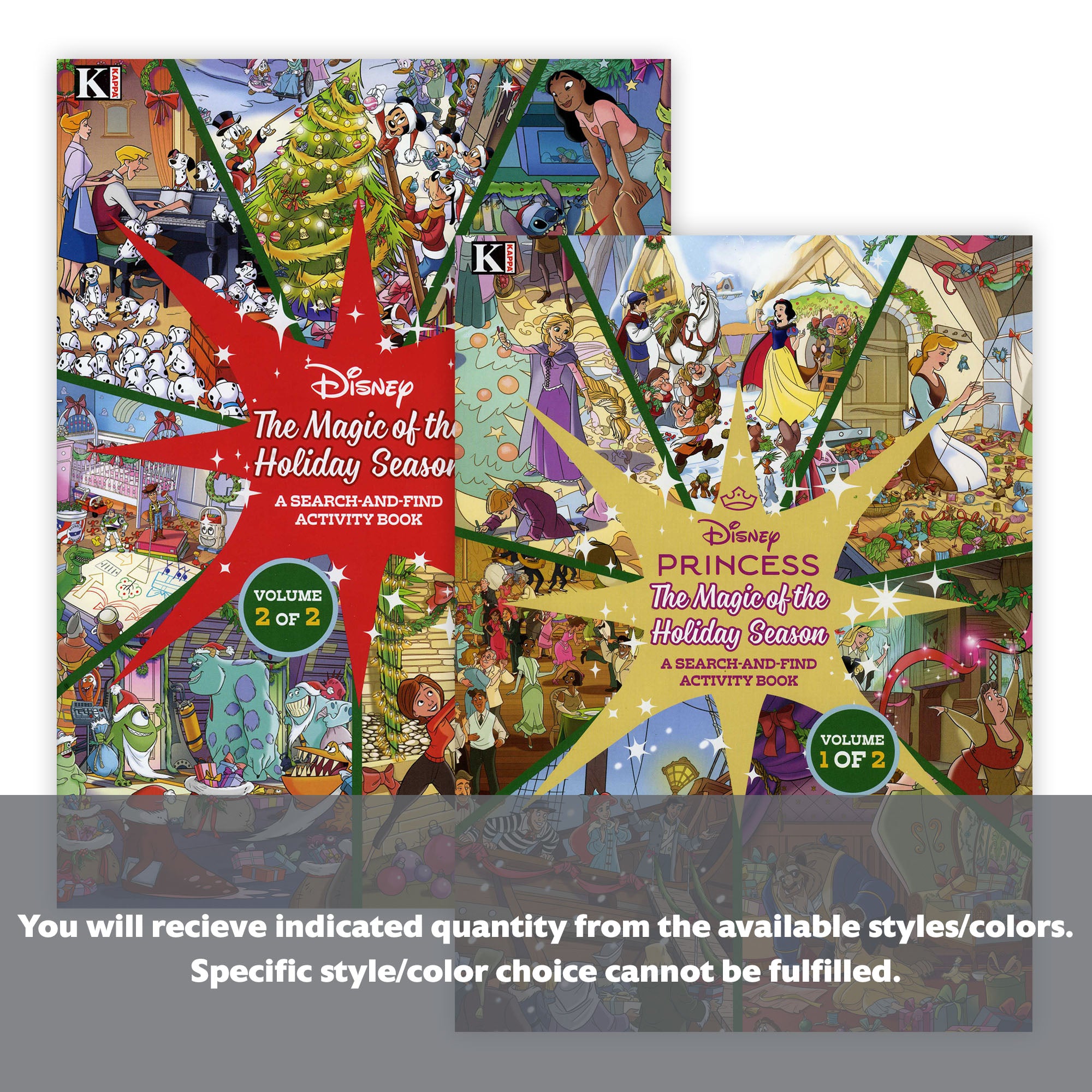 KAPPA Disney Christmas Search & Find