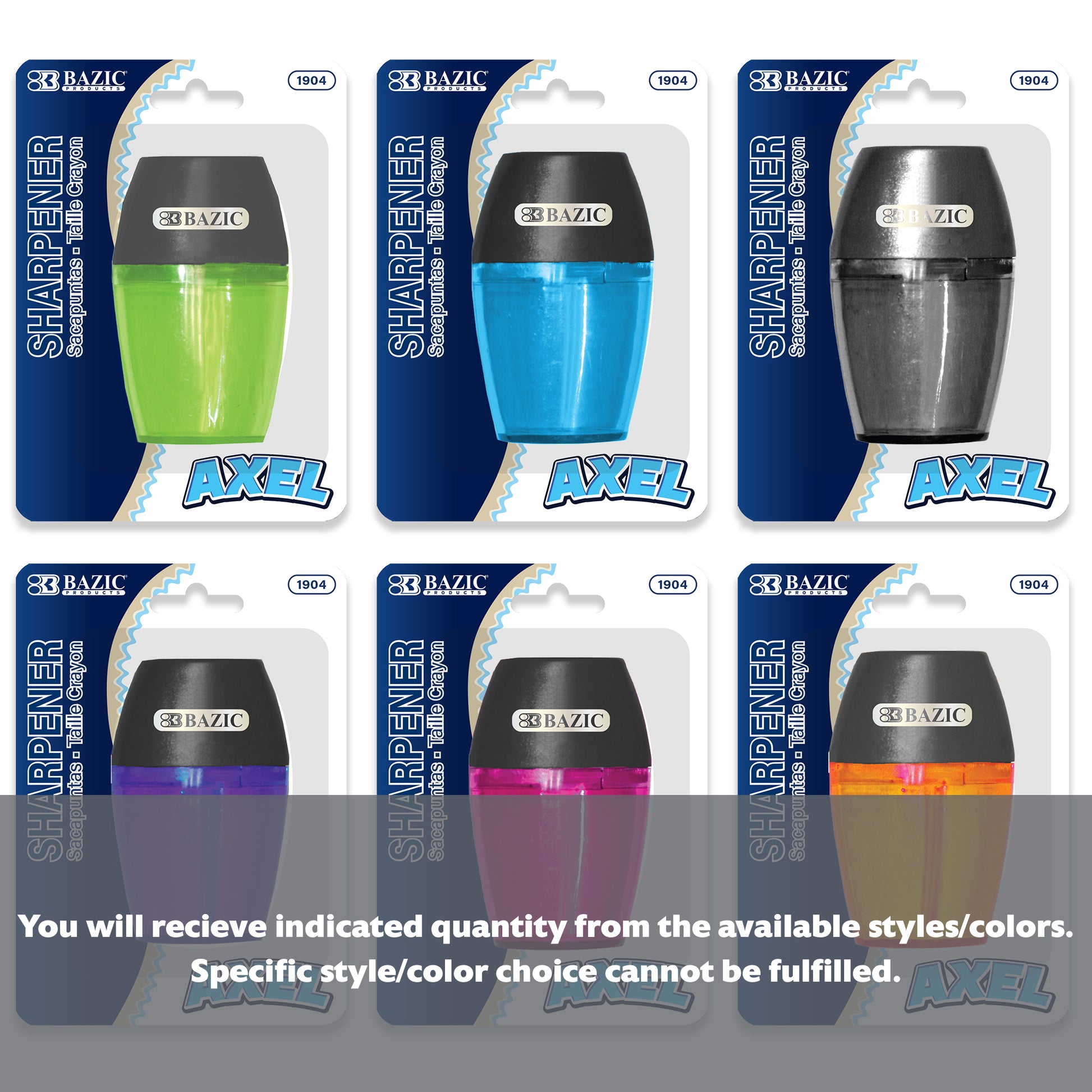 Axel Sharpener w/ Receptacle - BZBox