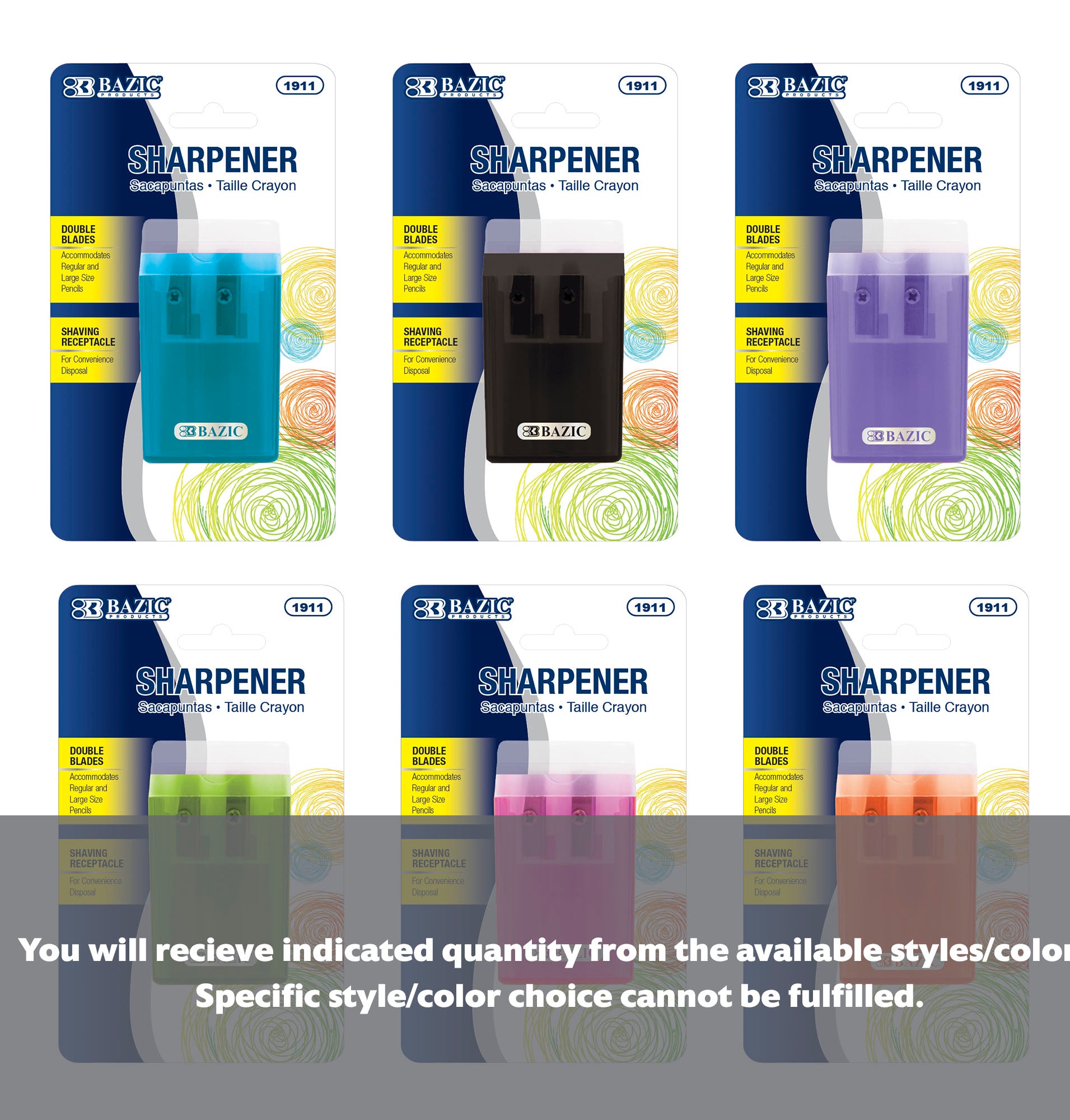 Victor Dual Hole Sharpener w/ Lid & Receptacle