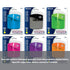 BAZIC Sophie dual hole sharpener with square receptacle, compact classroom pencil sharpener for school or office use.