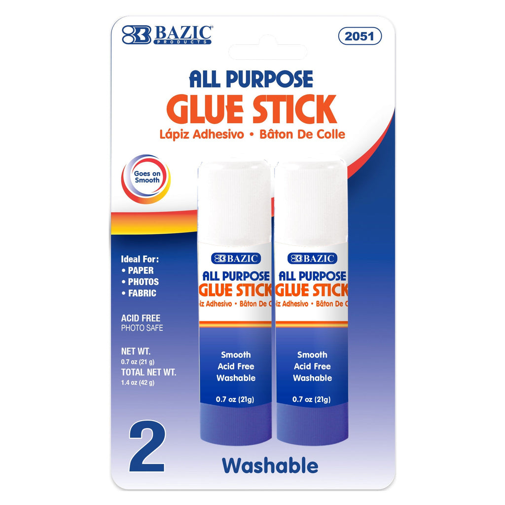 0.7 oz (21g) Premium Glue Stick (2/Pack)