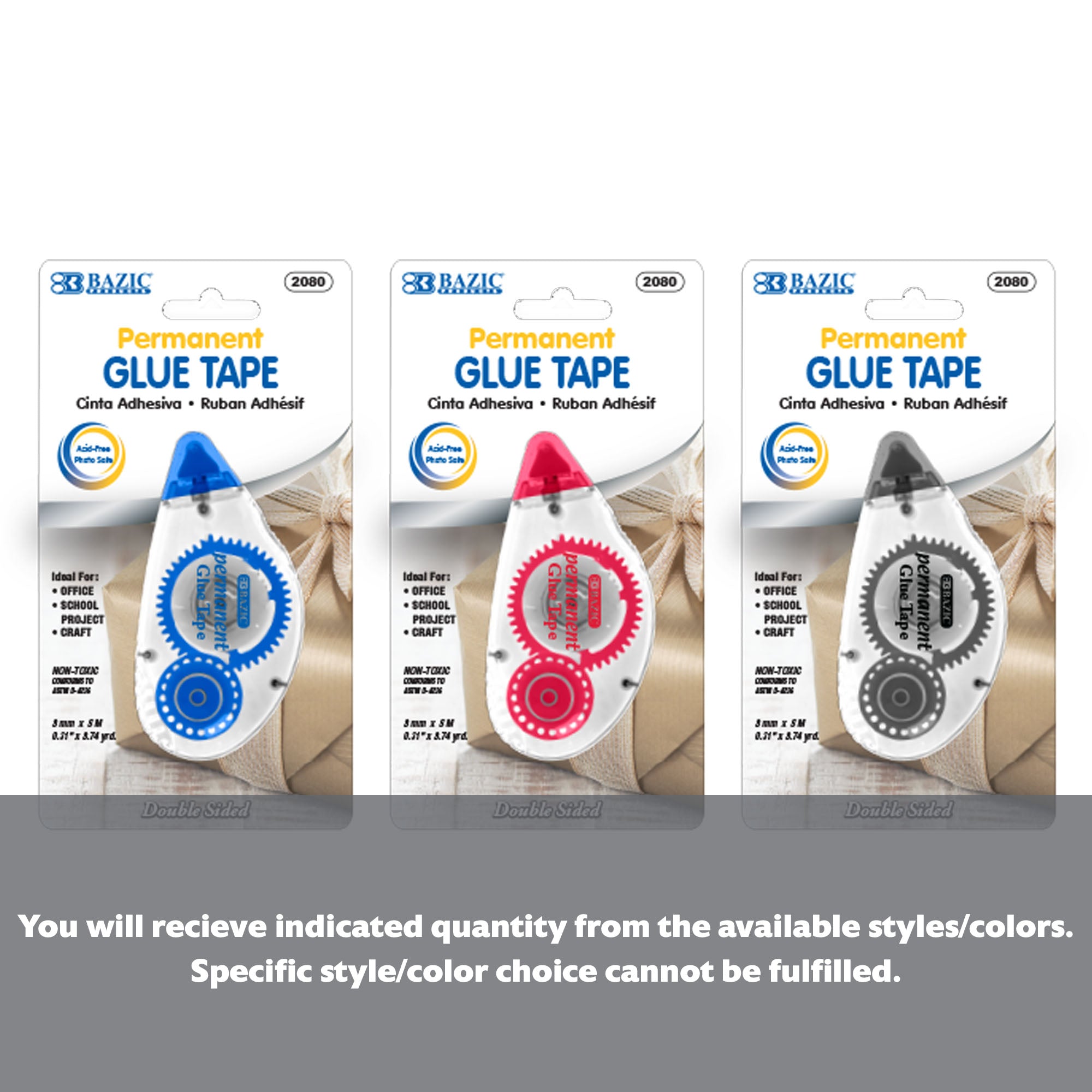 8 mm x 8 m Permanent Glue Tape - BZBox