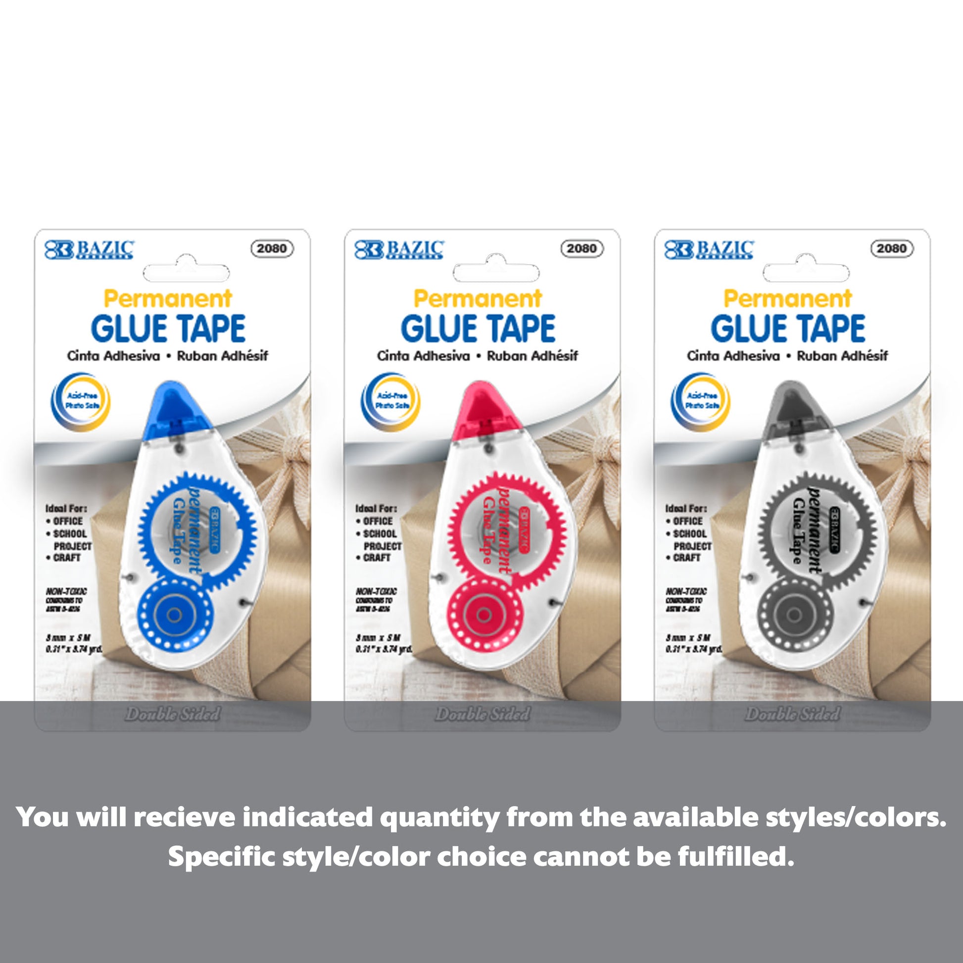 8 mm x 8 m Permanent Glue Tape - BZBox