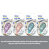 BAZIC TinyBond 8mm x 5m permanent glue tape from BYOB, shown in clear packaging with tape roll and applicator