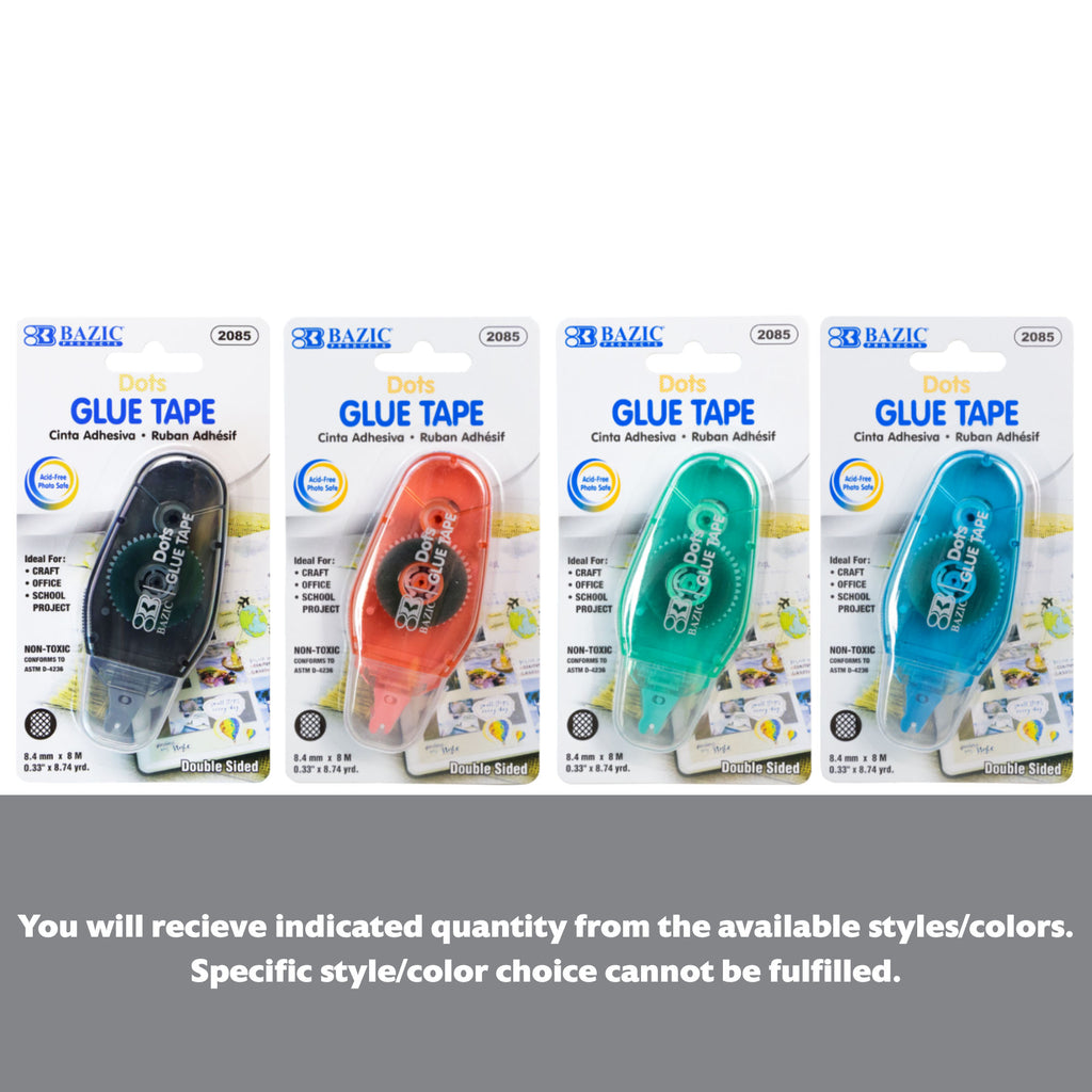 8.4 mm x 8 m Permanent Dots Glue Tape