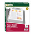 Heavy weight BYOB top loading sheet protectors from Bazicstore, 50-pack, clear plastic sleeves for document protection.