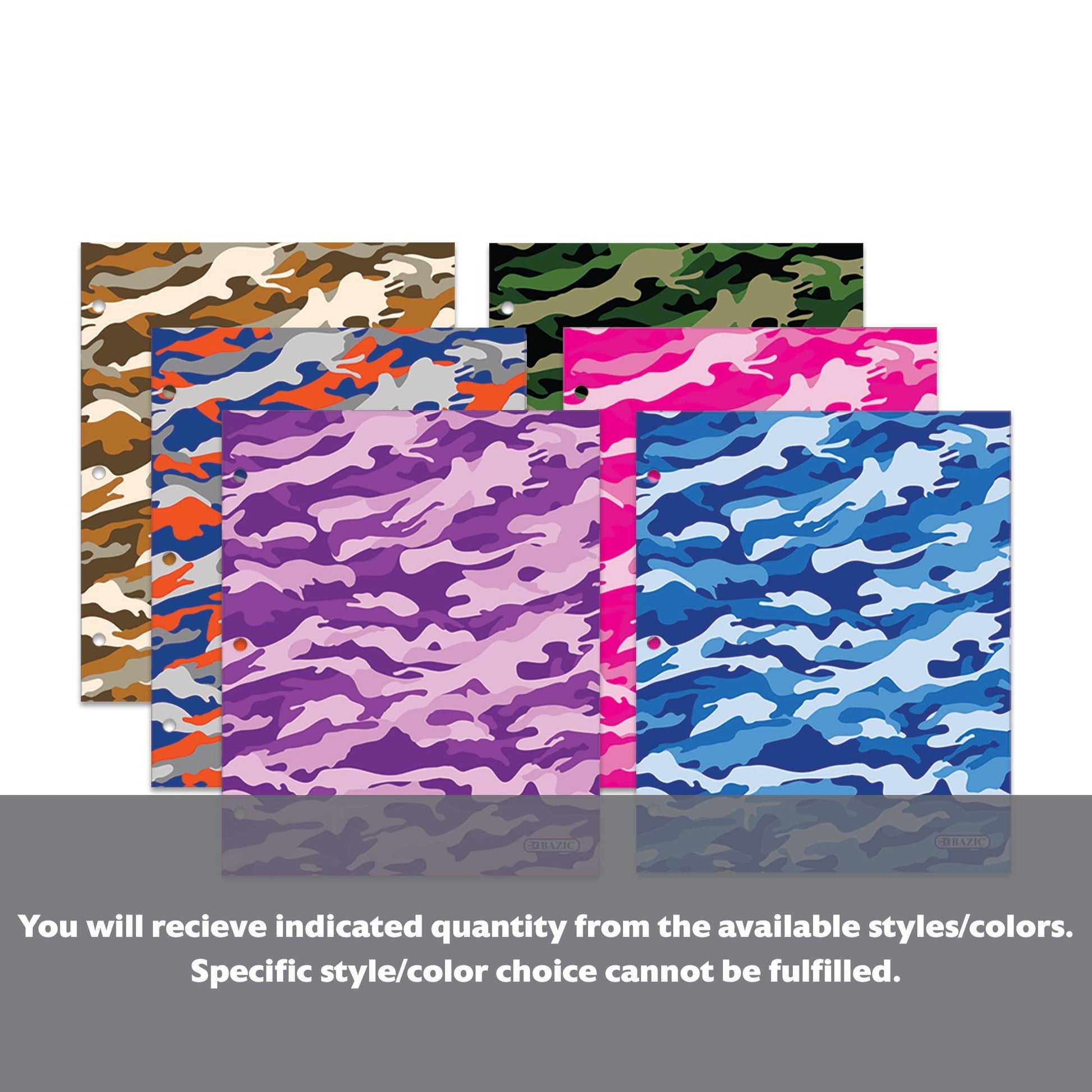 Camouflage 2-Pocket Portfolios
