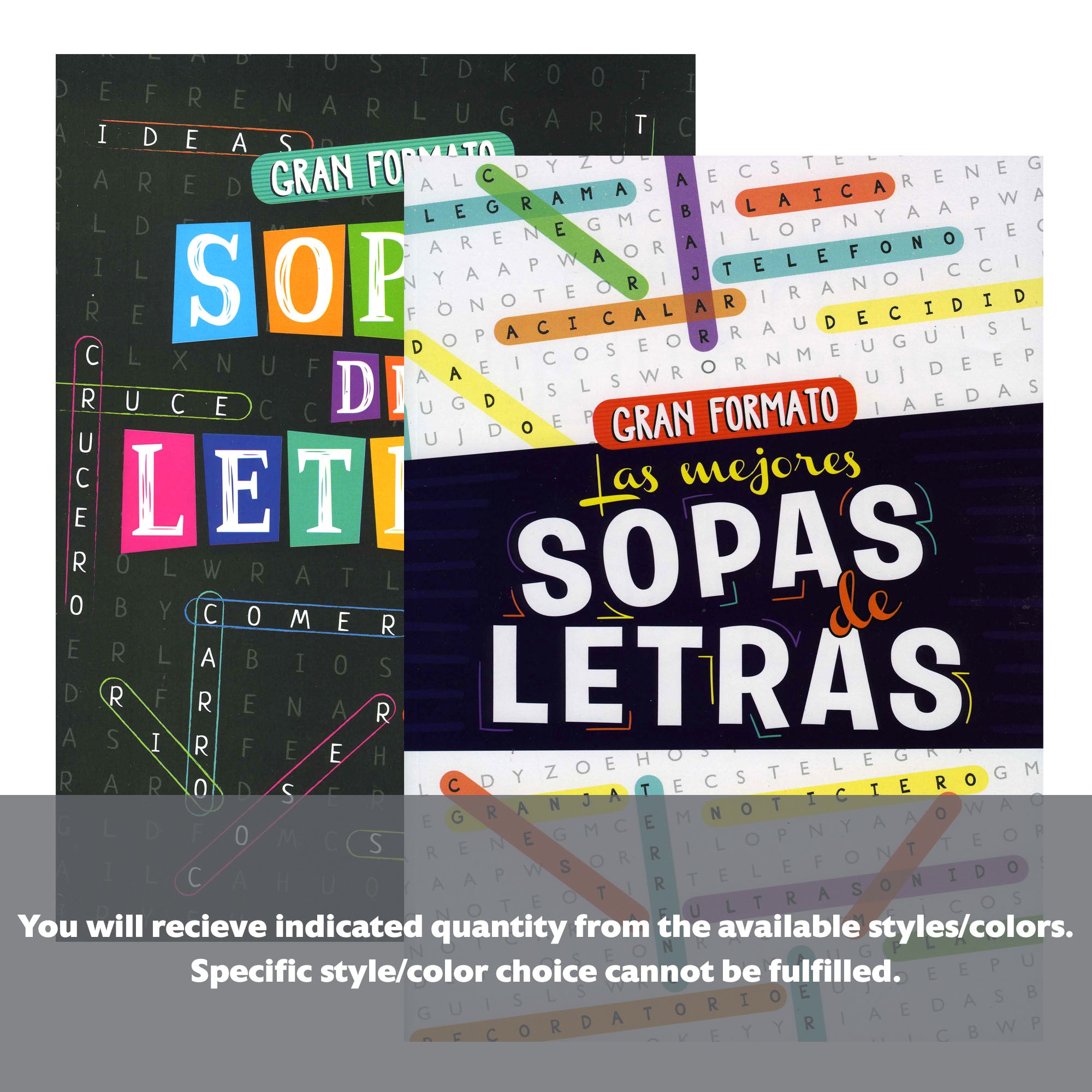 Spanish Find A Word Puzzle V