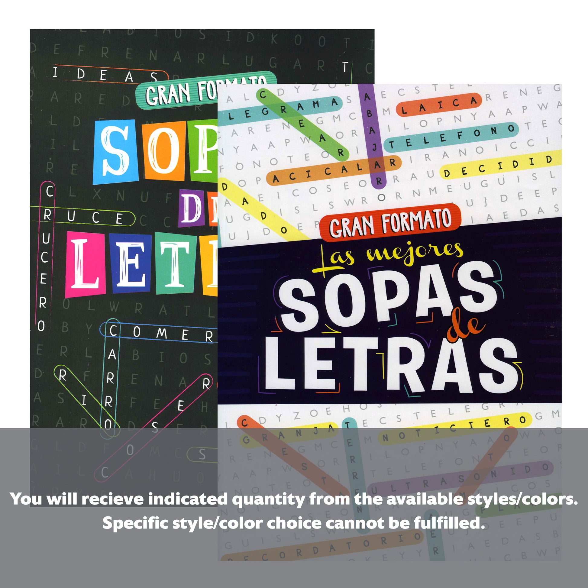 Spanish Find A Word Puzzle V