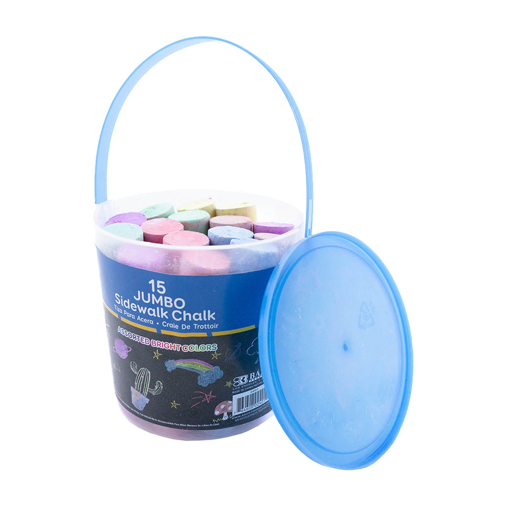 Jumbo Color Chalk (15/Bucket)