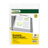 BAZIC economy weight top loading sheet protectors in a pack of 20, clear plastic with reinforced holes for binding.