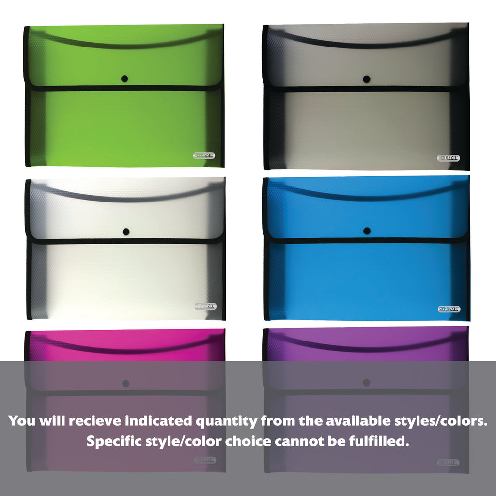 Square Flap A4/Letter Size Document Holder