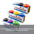 Three packs of 5 oz. multi-color BYOB modeling dough from Bazicstore, soft and pliable for creative arts and crafts.