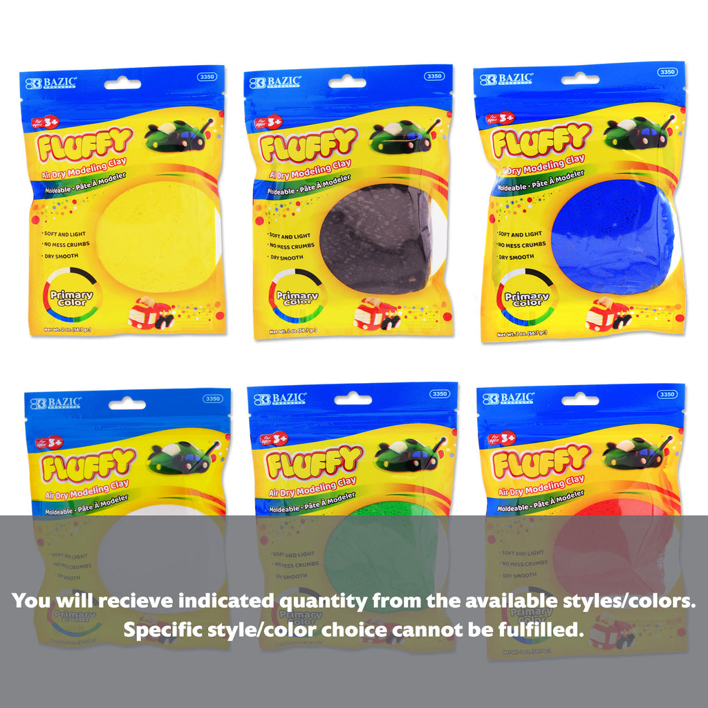2 Oz. Primary Colors Air Dry Modeling Clay