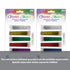 0.21 oz (6g) 5 Primary Color Glitter Shaker - BZBox
