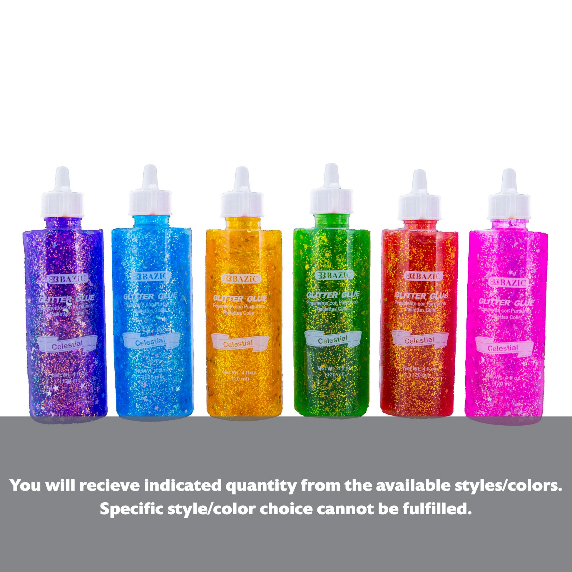 4 FL OZ (120 mL) Celestial Series Glitter Glue