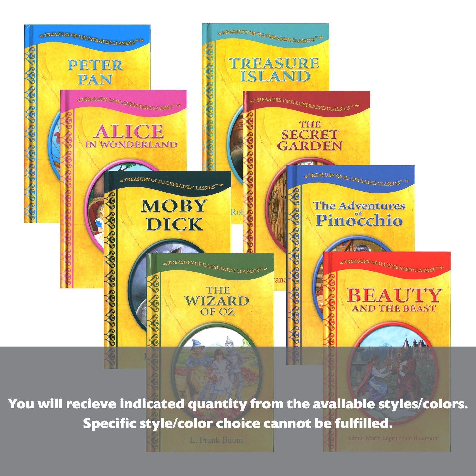 Treasury of Illustrated Classics Hardcover Storybooks