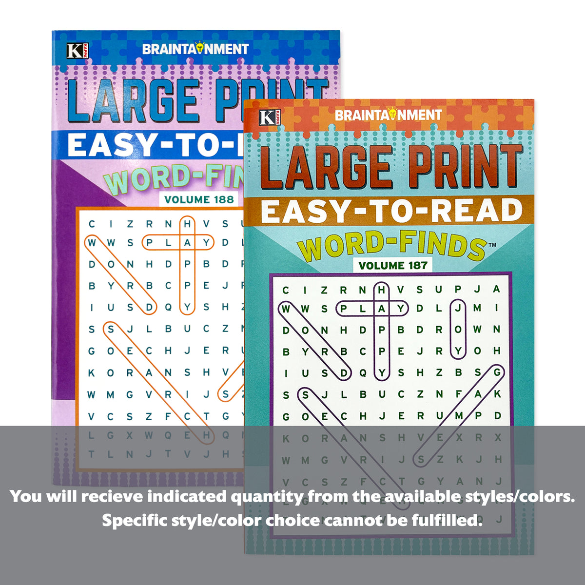 KAPPA Easy To Read Word Finds - Digest Size