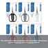 BZ home office scissors and tools variety bundle with 10 mini essentials including scissors, cutters, and more in a compact set.