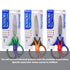 BAZIC 8-inch Duo Grip stainless steel scissors with ergonomic handles for versatile cutting tasks.