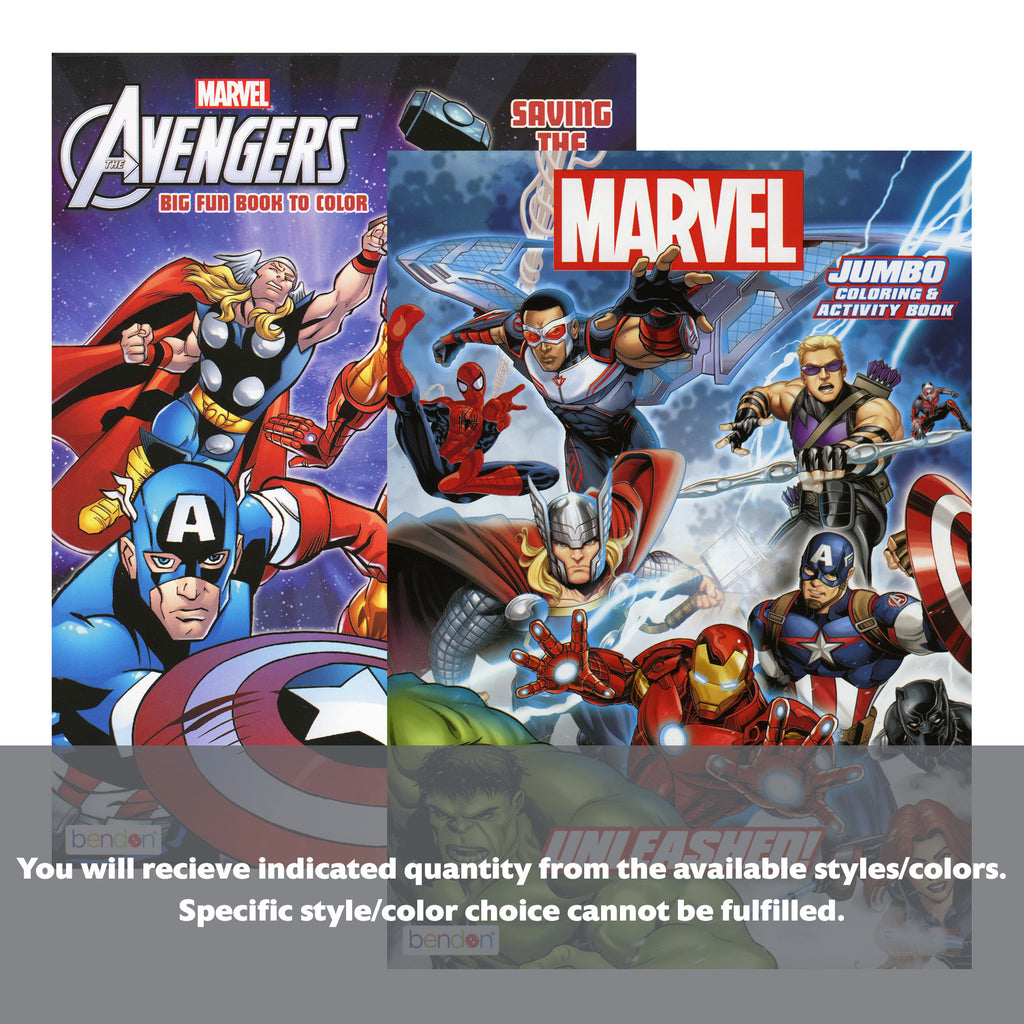 AVENGERS & MARVEL Coloring Book