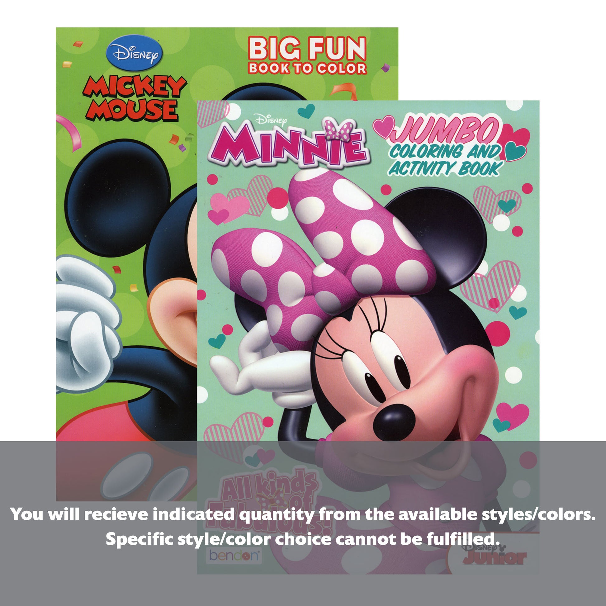MICKEY & MINNIE Coloring Book