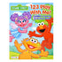 Coloring book featuring Sesame Street characters by Bazicstore, with vibrant cover art and fun illustrations for kids.