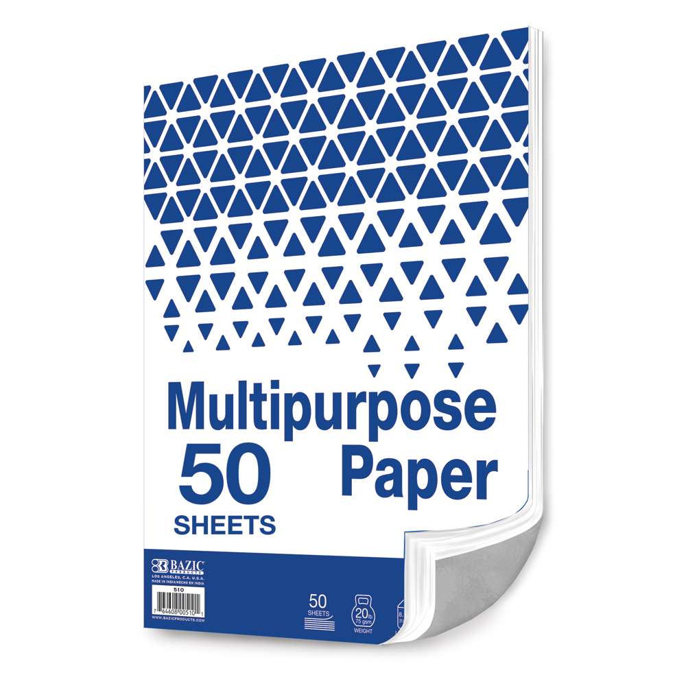 50 Ct. White Multipurpose Paper