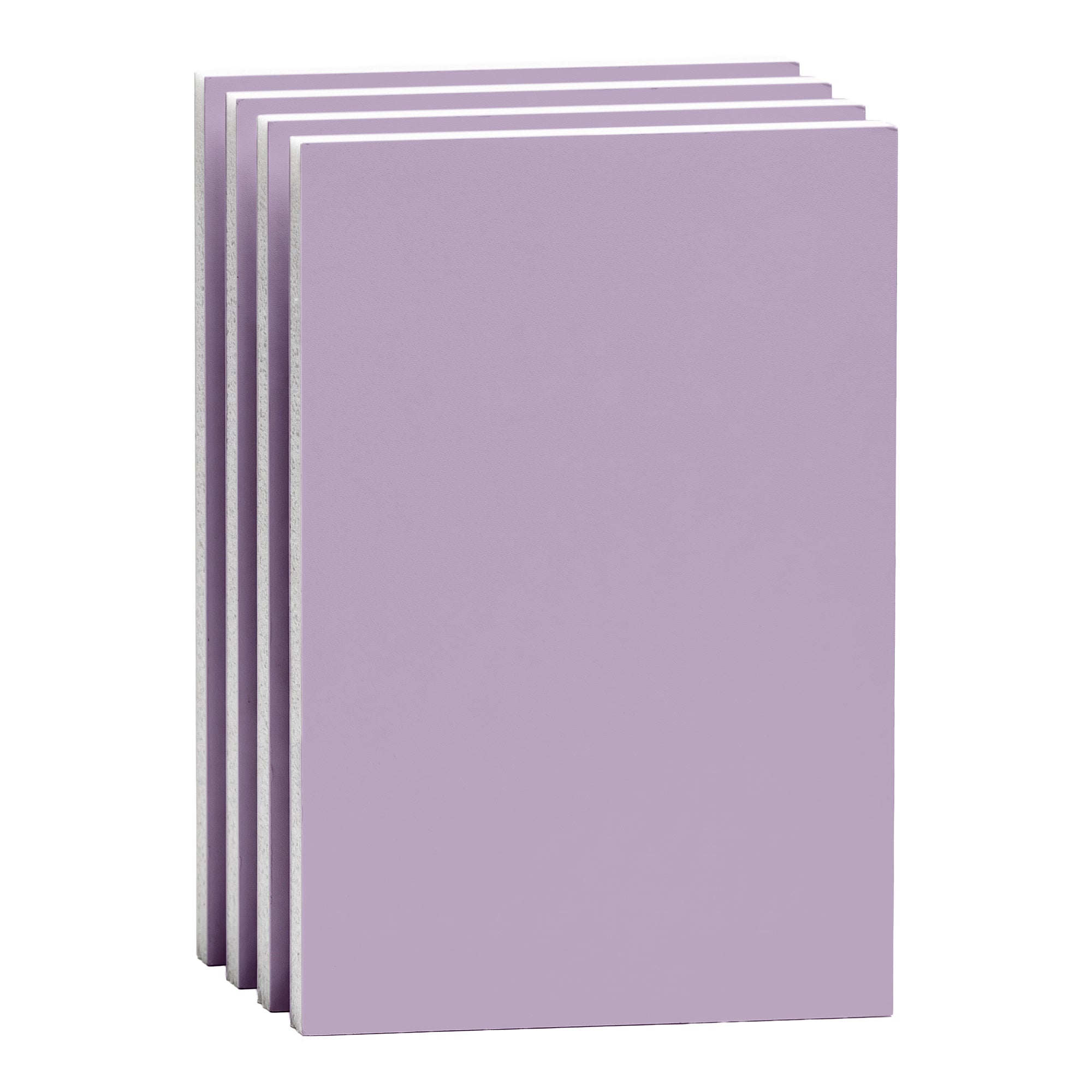 Lavender foam board, 20x30 inches, by BAZIC, with a smooth surface and lightweight design for craft and presentation purposes.