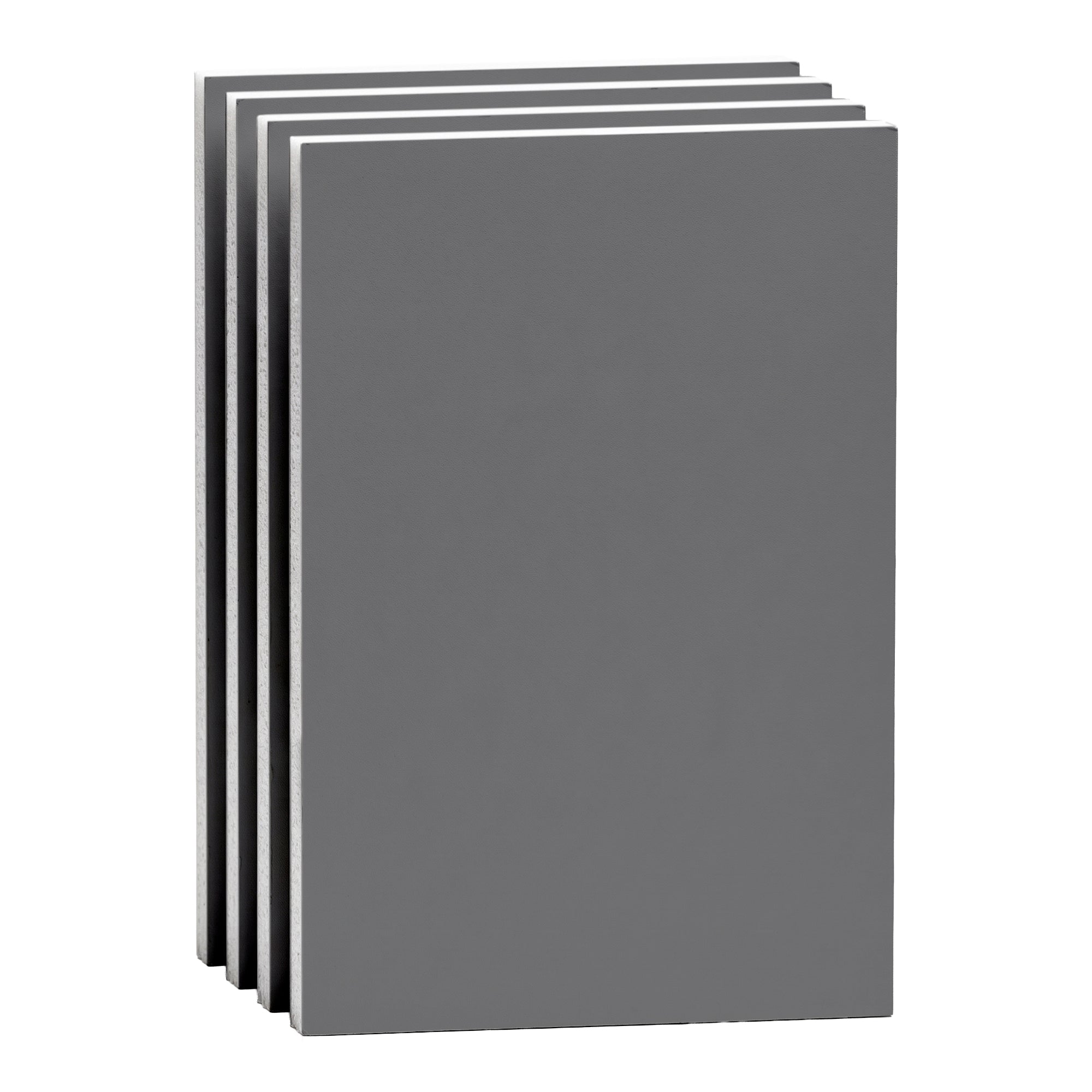 Slate gray foam board by BAZIC, 20x30 inches, lightweight and sturdy for crafts, presentations, and display projects.