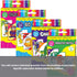 BZ Early Learning Flash Cards Kit with bonus workbooks, art and activity set featuring 30 educational items for kids.