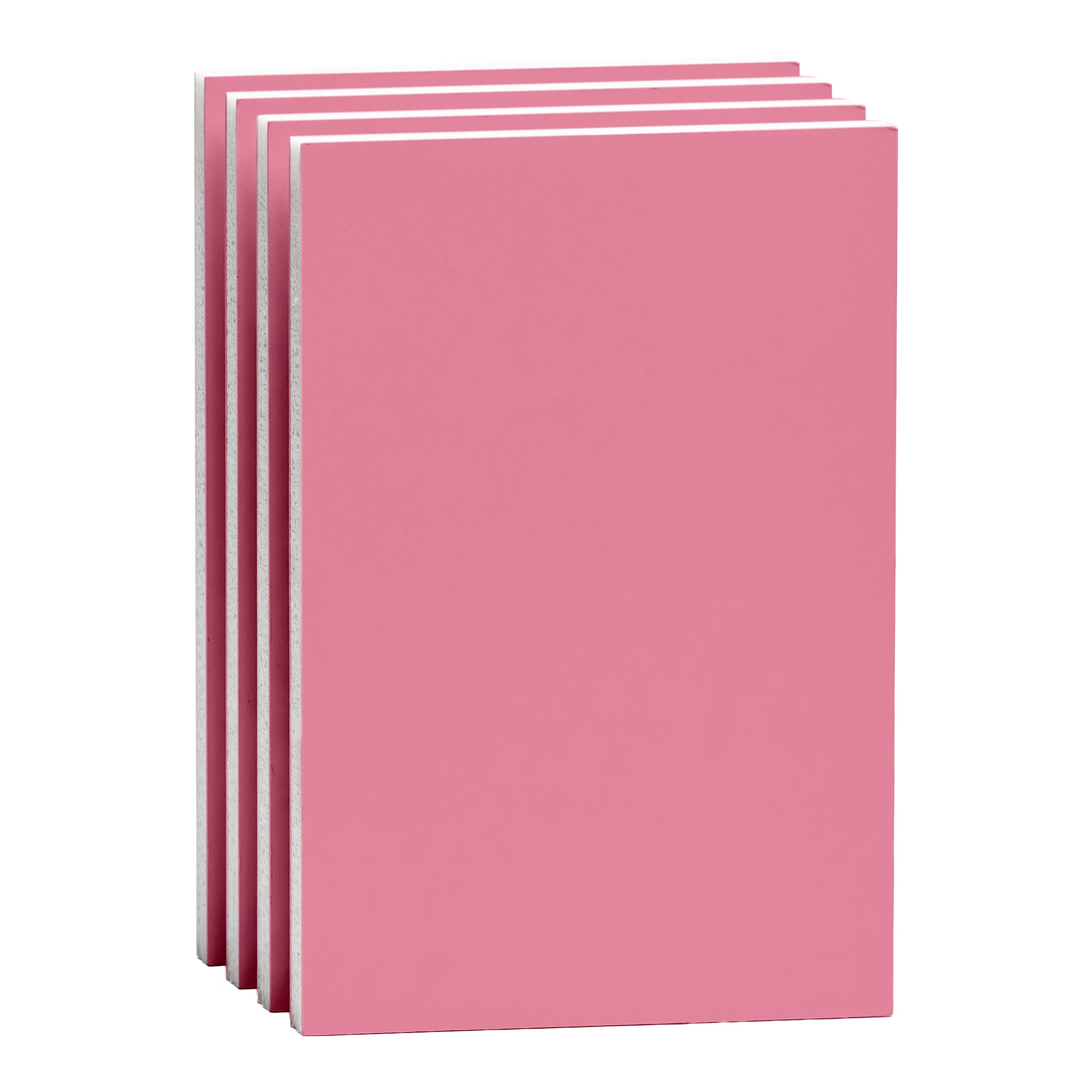 Pink foam board from BAZIC, 20x30 inches, showcasing a smooth surface suitable for crafts and displays.