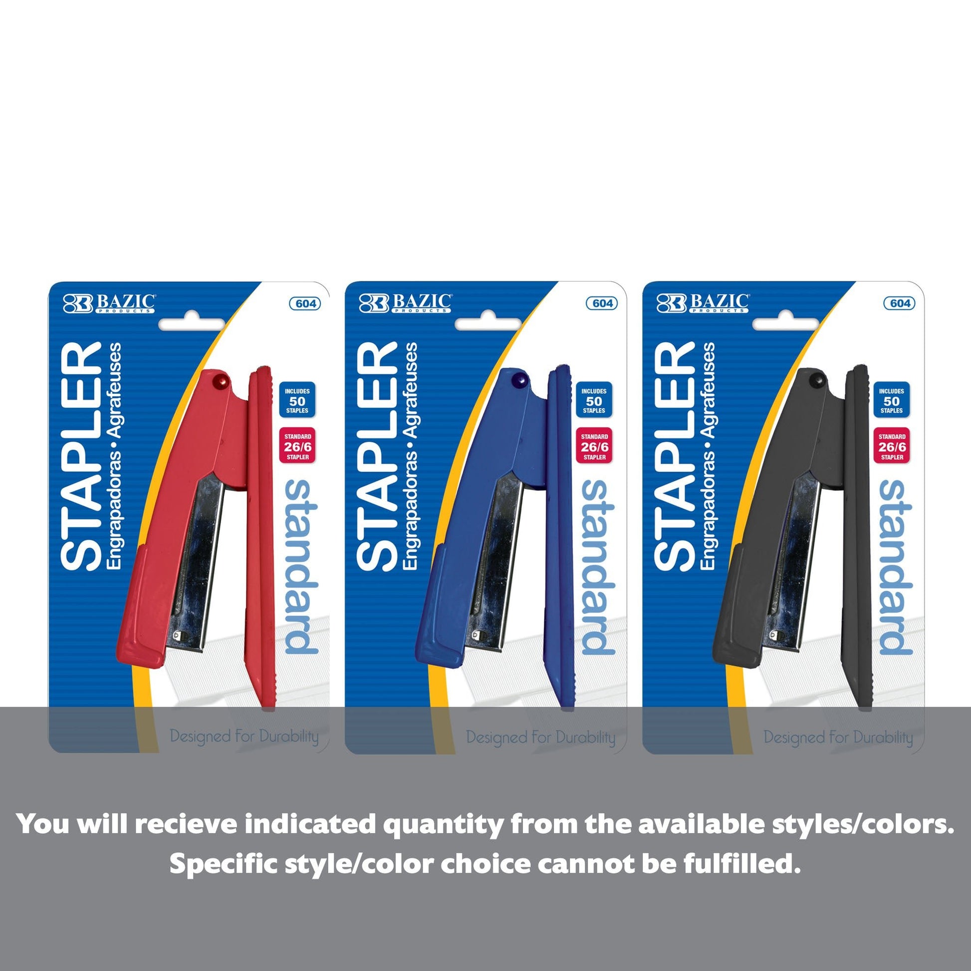 Standard (26/6) Metal Stapler - BZBox