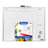 16" X 20" METALLIQUE Aluminum Frame Magnetic Dry Erase Calendar - BZBox